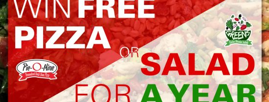 What Would You Do For Free Pizza and Salad for a Year?